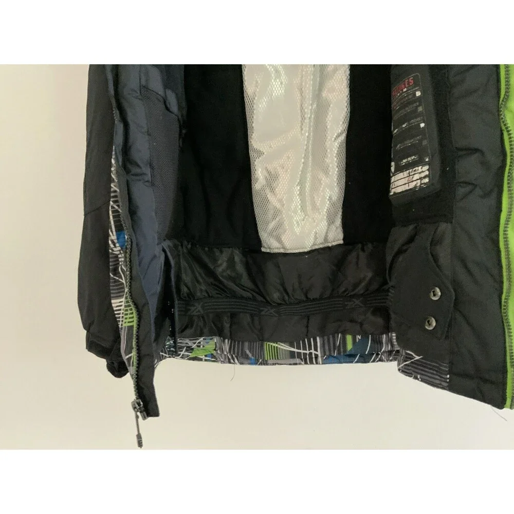 ZeroXposur Boys Ski Snowboard Winter  Jacket  With Powder Skirt Size 8